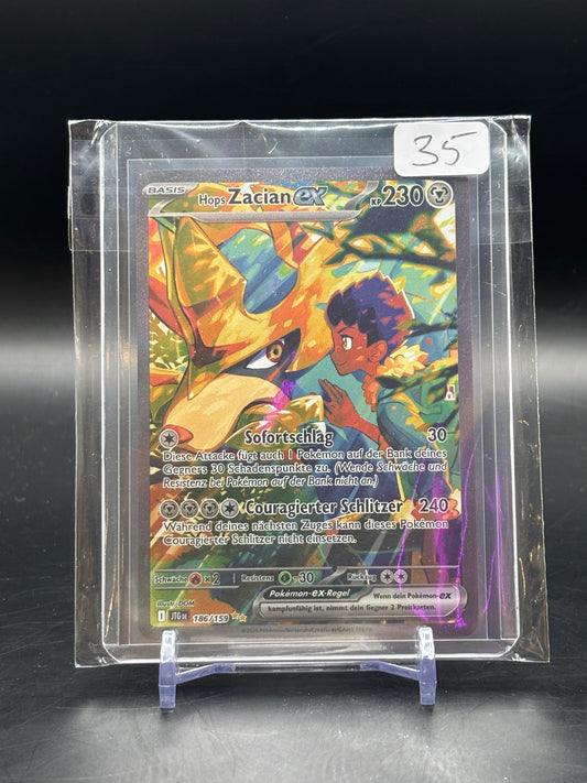 2025 PKM Hops Zacian ex 186/169