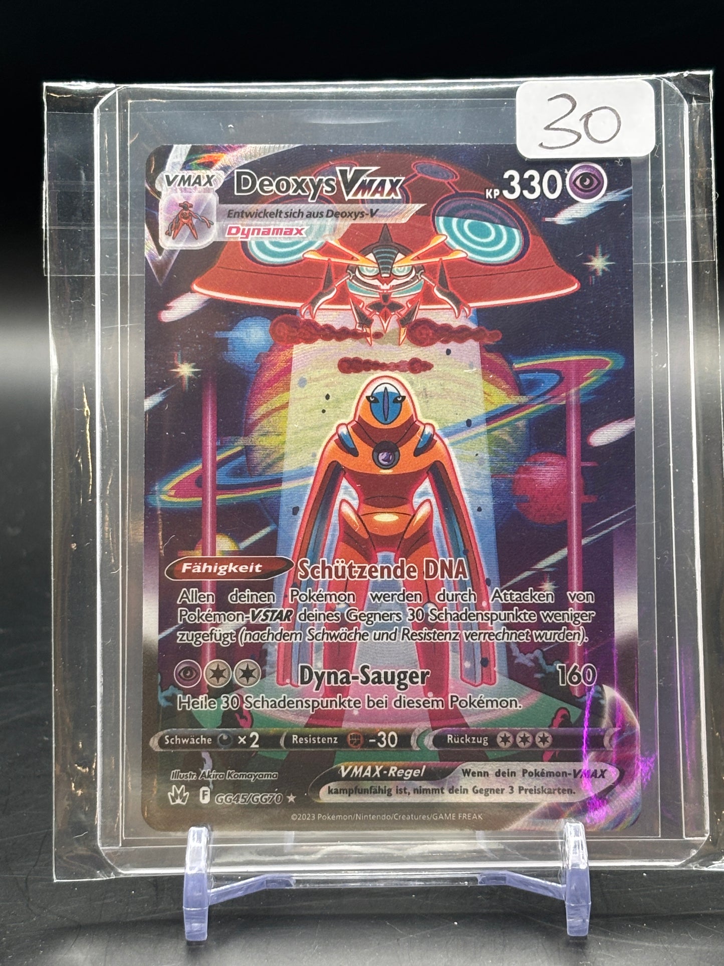 2023 PKM Deoxys VMax GG45/GG/0