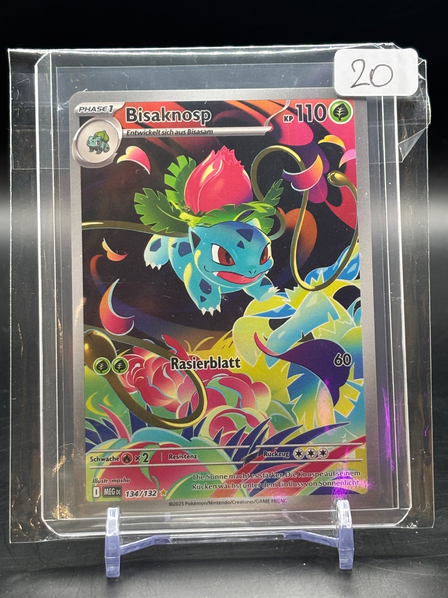 Pokemon Mega Entwicklung Bisaknosp 134/132 NM