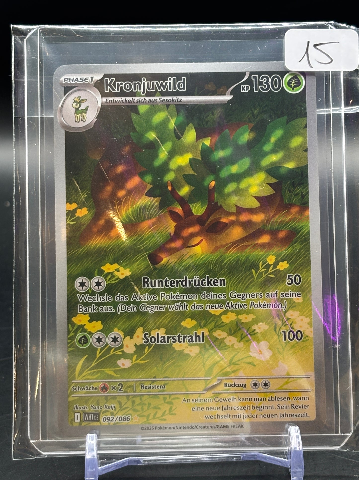Pokemon Weiße Flammen Kronjuwild 092/086 NM