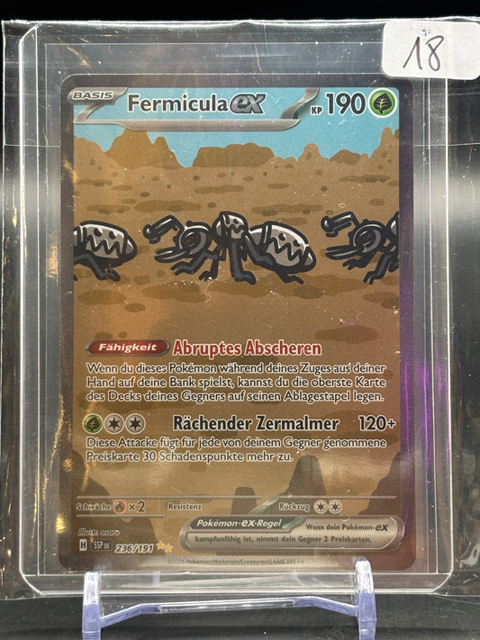 Pokemon Stürmische Funken Fermicula ex 236/191 DE