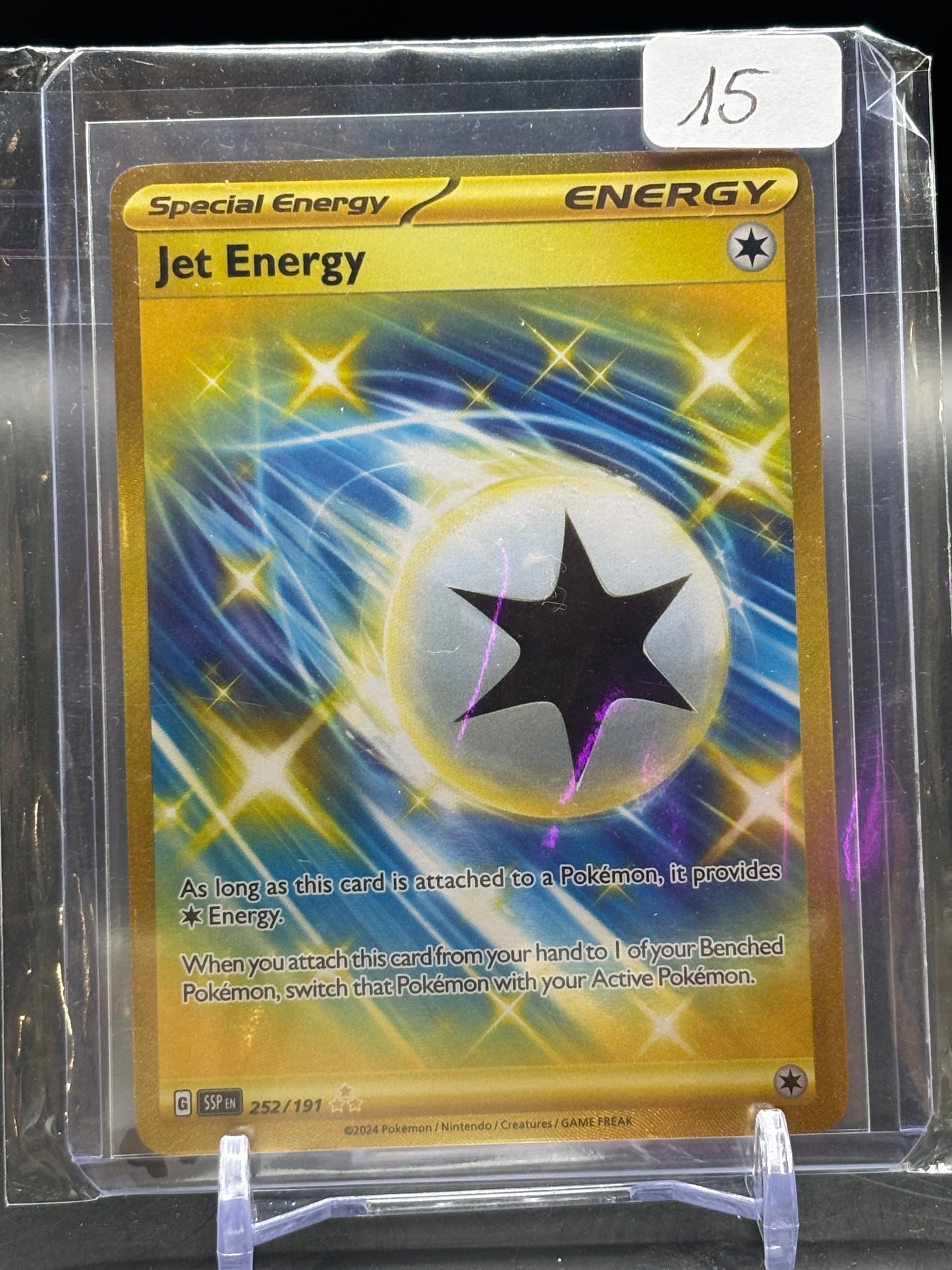 2024 Pokemon Jet Energy 252/191