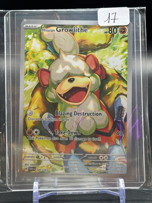 2024 PKM Hisuian Growlithe 181/167