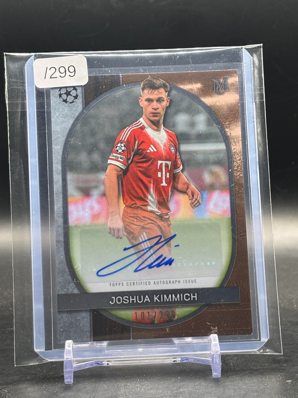 2025-26 Topps Museum UCC Joshua Kimmich FC Bayern München Auto 101/299
