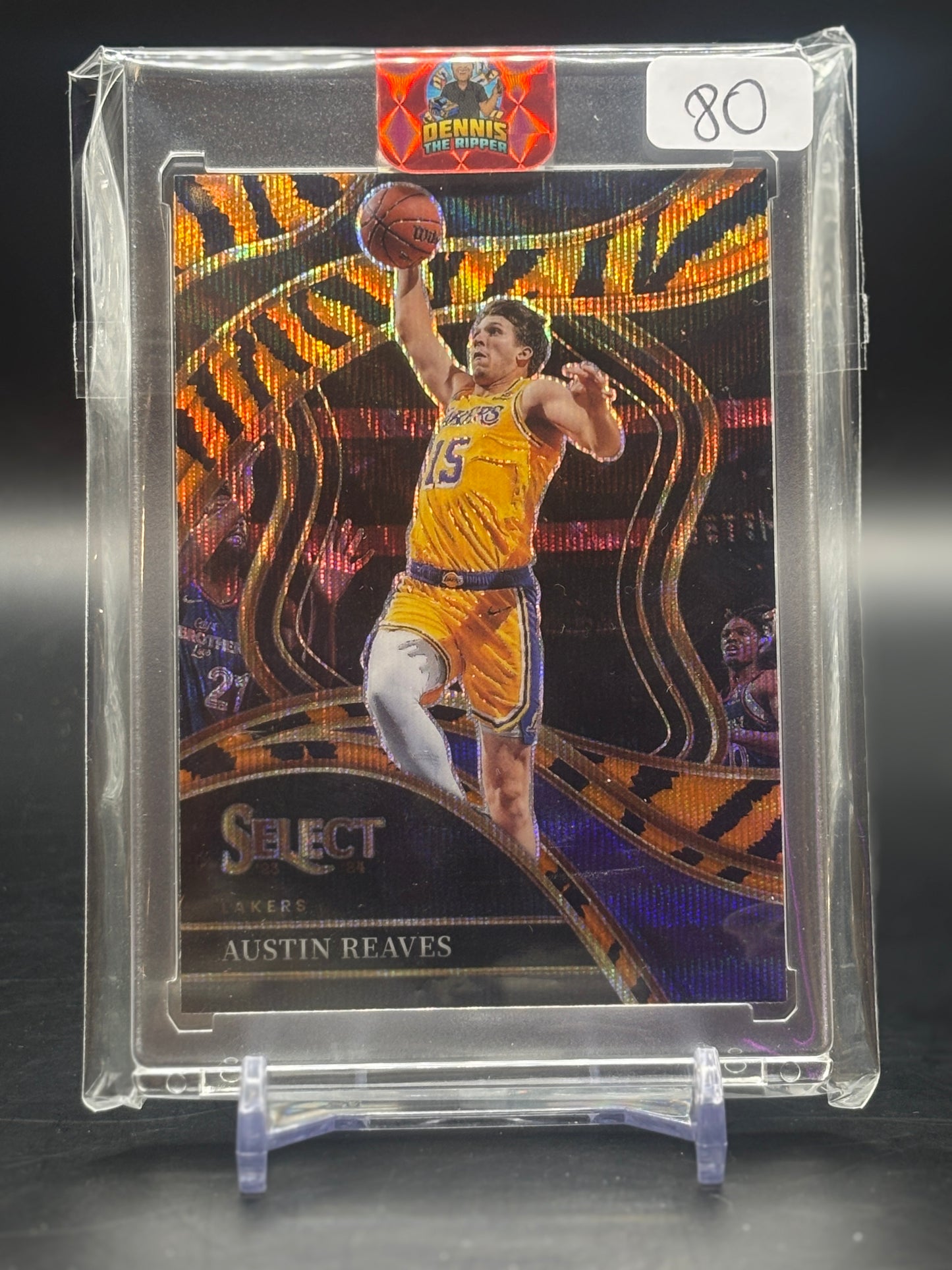 2023/24 Panini Select Austin Reaves Courtside Tiger SP