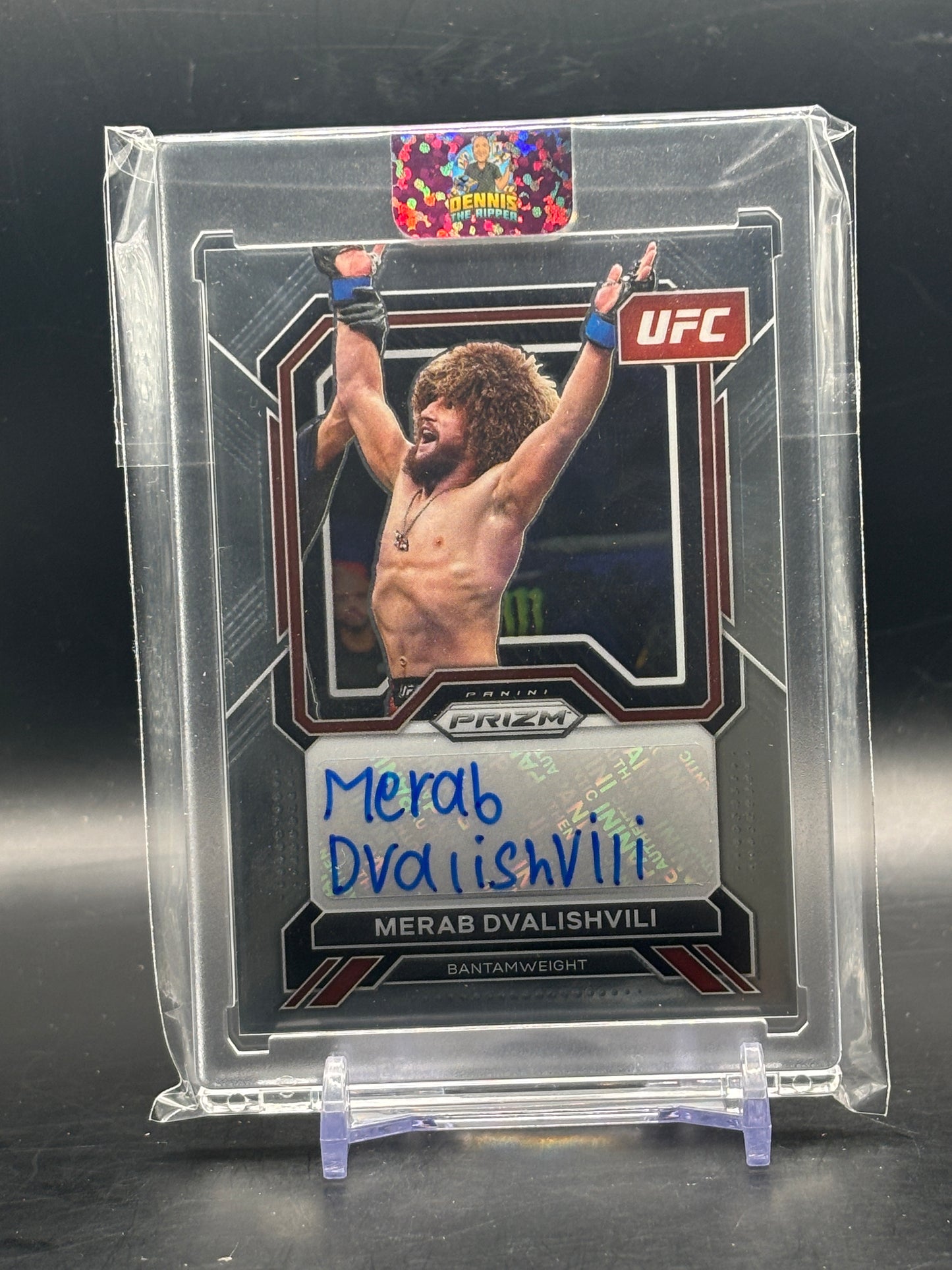 2023 Panini Prizm UFC Merab Dvalishvili Auto