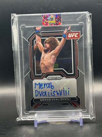 2023 Panini Prizm UFC Merab Dvalishvili Auto