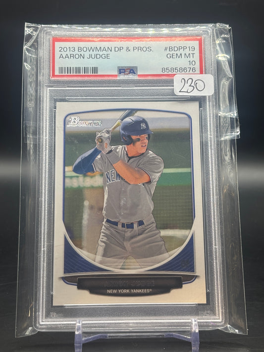 2013 Topps Bowman Aaron Judge PSA 10 RC 85858676