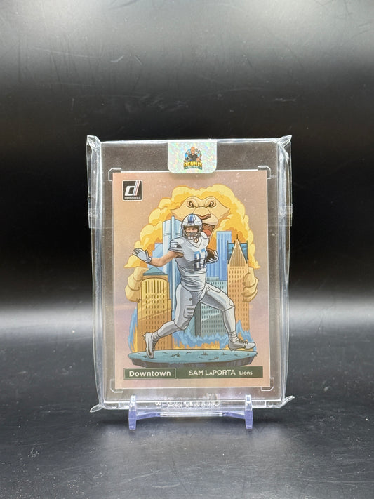 2024 Panini Donruss NFL Sam LaPorta Detroit Lions Downtown