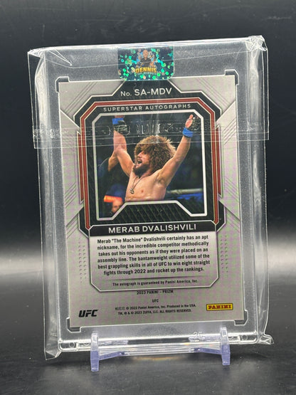 2023 Panini Prizm UFC Merab Dvalishvili Auto