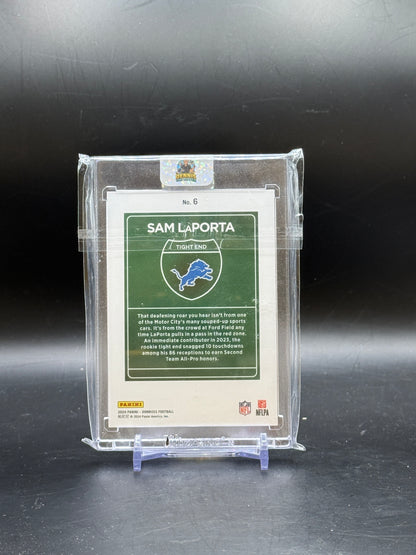 2024 Panini Donruss NFL Sam LaPorta Detroit Lions Downtown