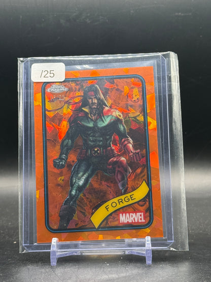 2025 Topps Marvel Comics Sapphire Forge Orange 10/25