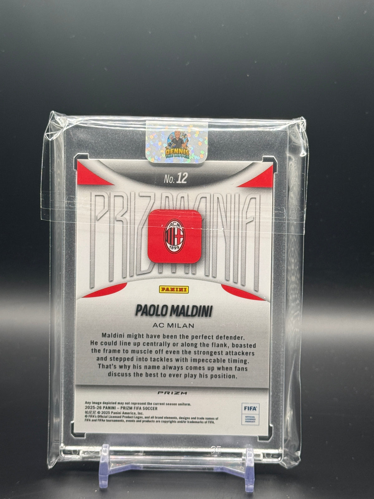 2025-26 Panini Prizm Soccer Paolo Maldini AC Milan Prizmania