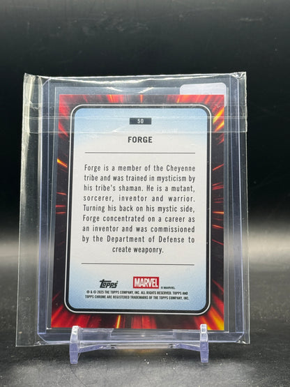 2025 Topps Marvel Comics Sapphire Forge Orange 10/25