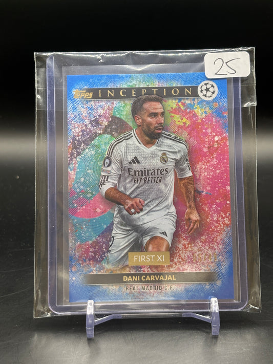2024/25 Topps inception Dani Carvajal Blue 05/49