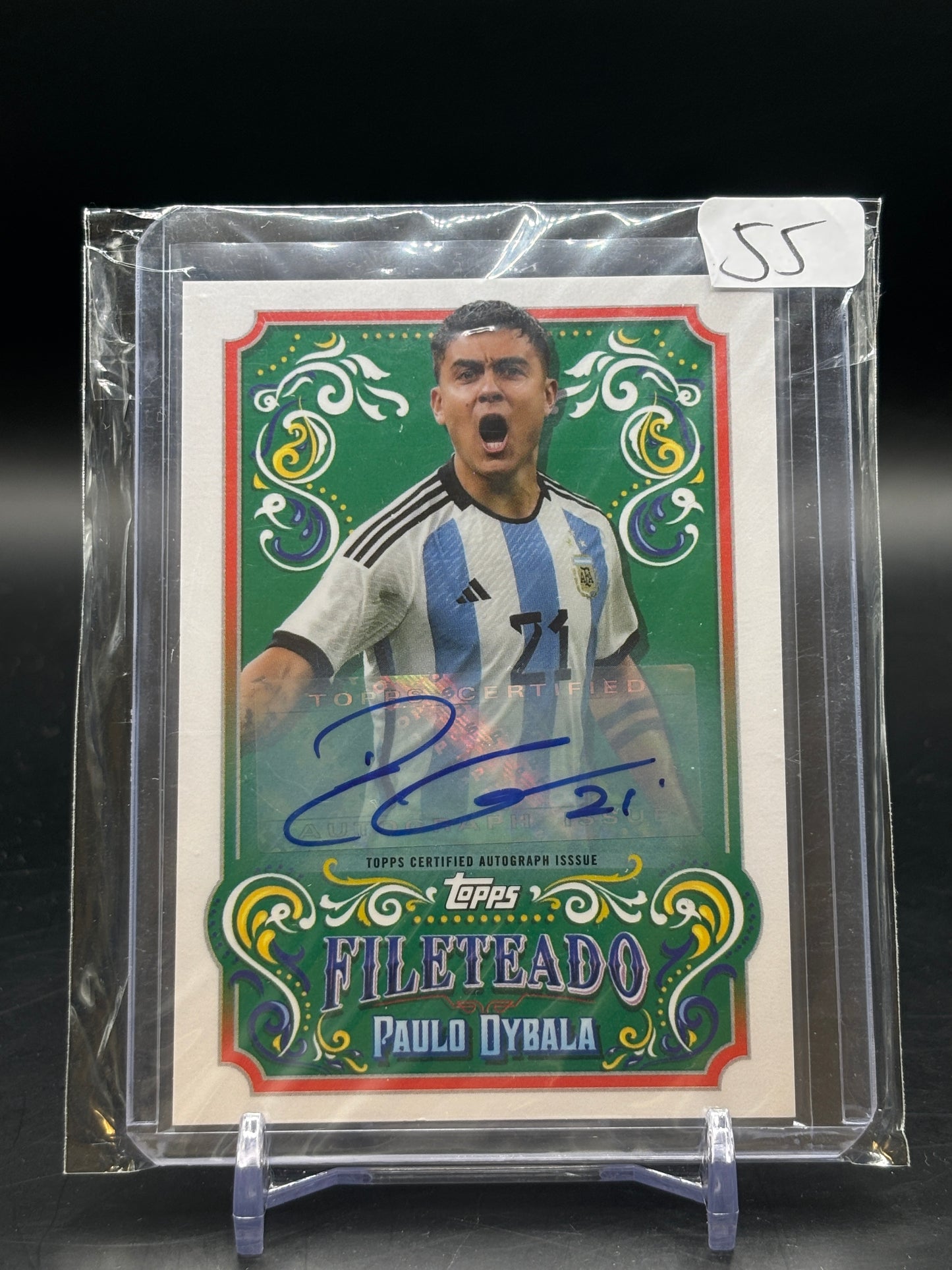 2023 Topps Fileteado Paulo Dybala Car