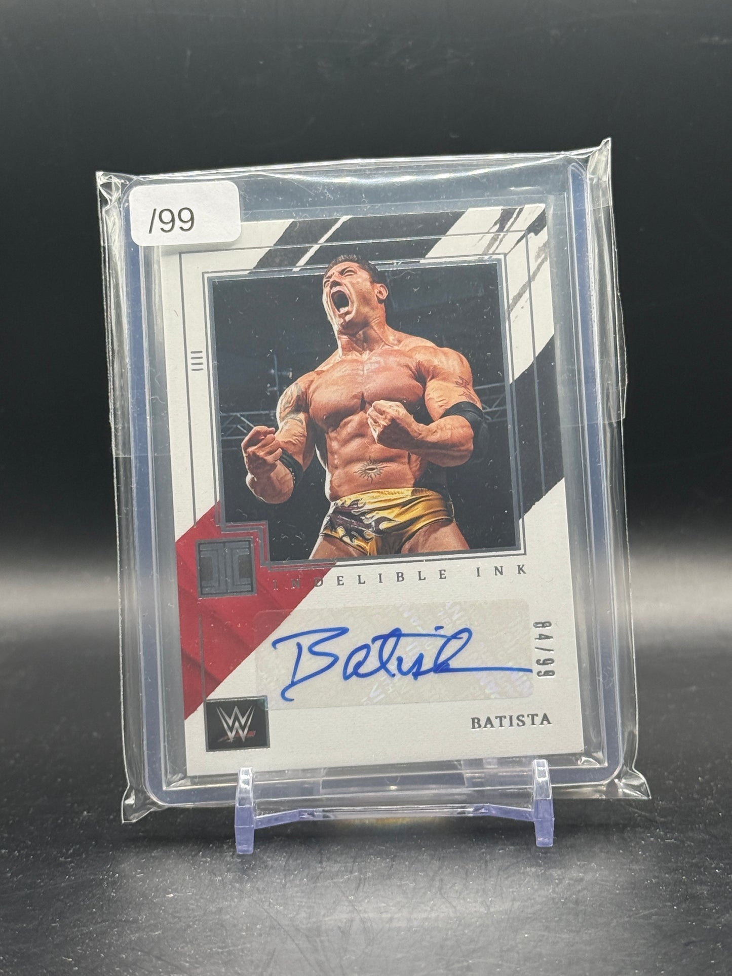 2022 Panini Impeccable WWE Batista Auto 84/99
