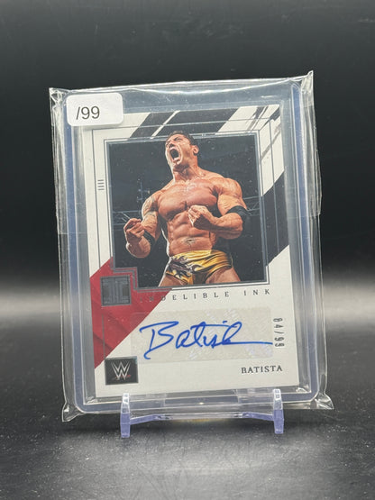 2022 Panini Impeccable WWE Batista Auto 84/99