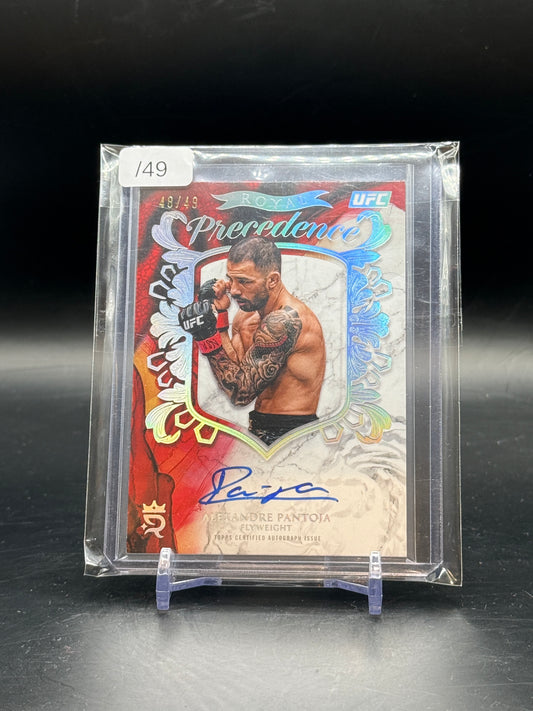2025 Topps Royalty Collection UFC Alexandre Pantoja Auto 48/49