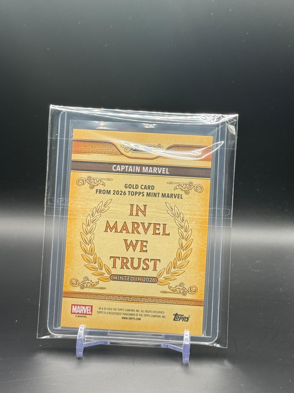 2026 Topps Mint Marvel Captain Marvel