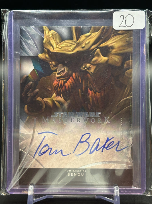 2024 Topps Masterwork Bendu - Tom Baker Auto