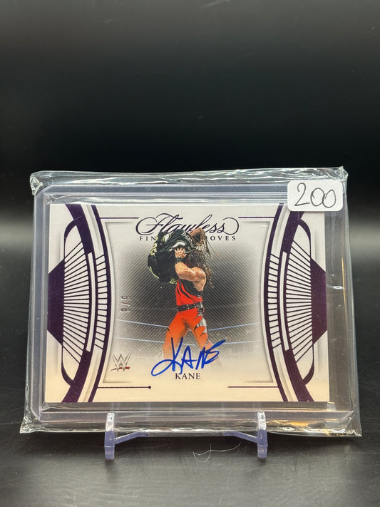 2024 Panini Flawless Kane Purple Auto 5/8