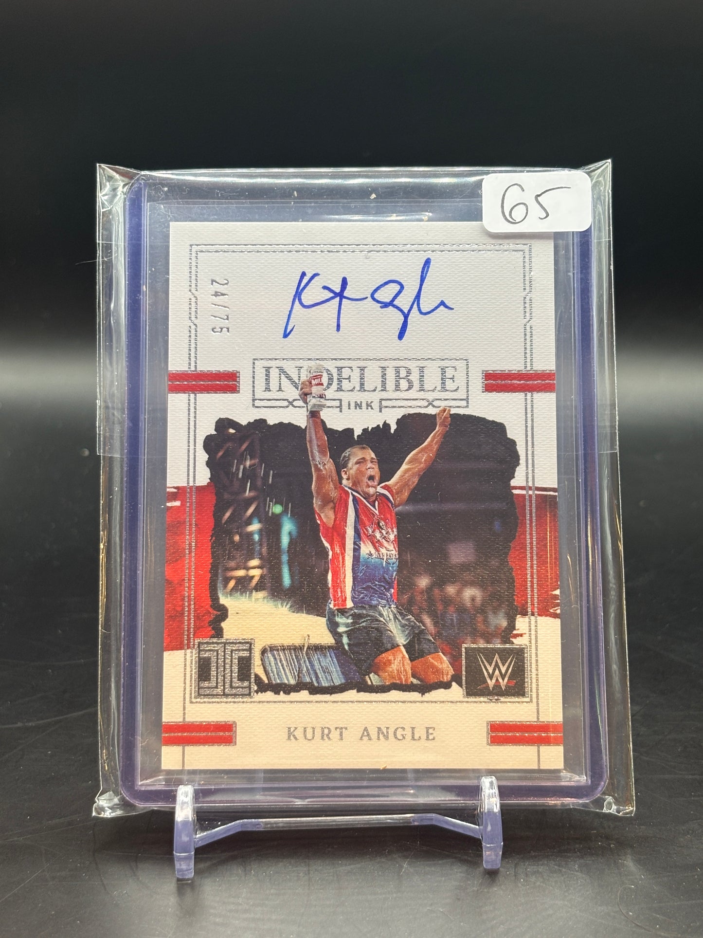 2023 Panini Impeccable Kurt Angle Indelible Ink 24/75