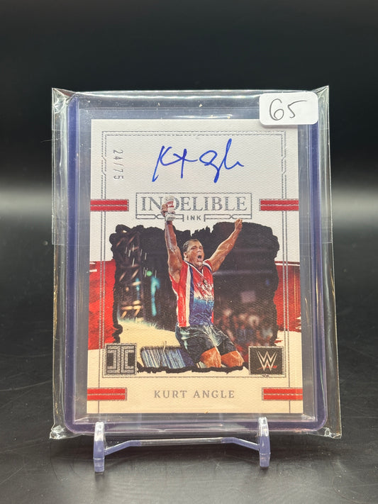 2023 Panini Impeccable Kurt Angle Indelible Ink 24/75