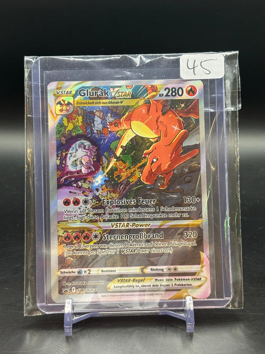 Pokemon Promo Glurak VStar SWSH262 NM