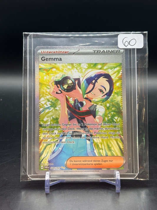 Pokemon Maskerade im Zwielicht Gemma Alt Art 220/167 NM
