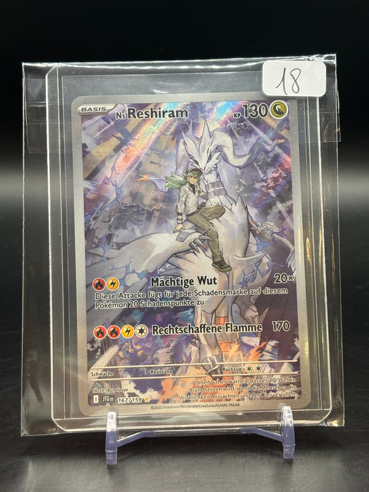 Pokemon Reisegefährten Ns Reshiram Illustration Rare 167/159 NM