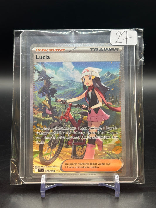 Pokemon Fatale Flammen Lucia Alt Art 129/094