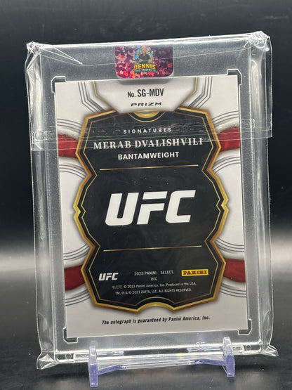 2023 Panini Select UFC Merab Dvalishvili Auto