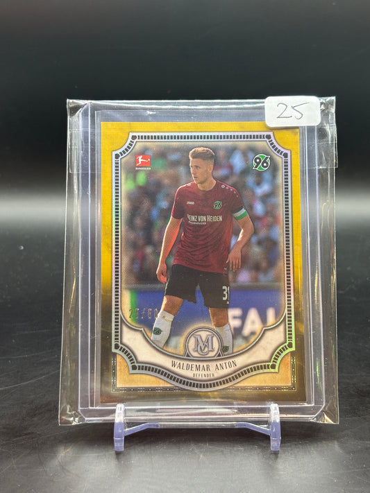 2018/19 Topps Museum Waldemar Anton Gold 25/50