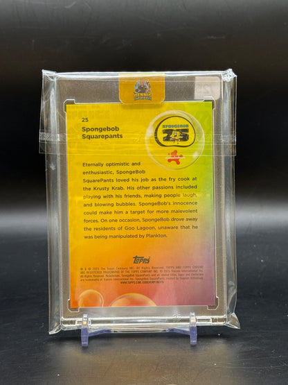 2025 Topps Chrome Spongebob Squarepants 13/25