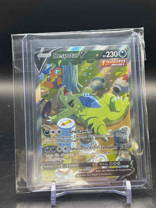 Pokemon Kampfstile Despotar V Alternate Art 155/163 NM