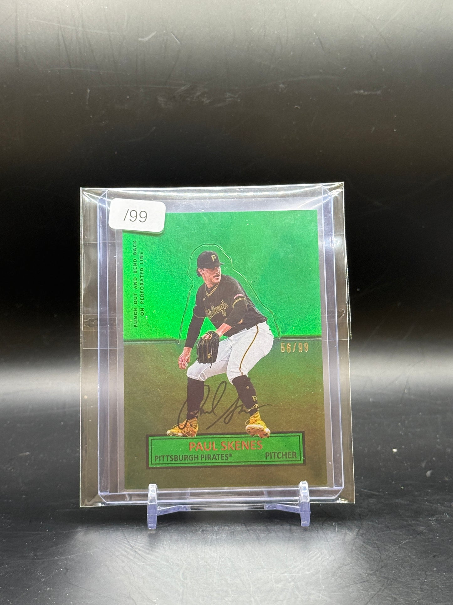 2025 Topps Archives MLB Paul Skenes Pittsburgh Pirates 1964 Stand-Ups 56/99