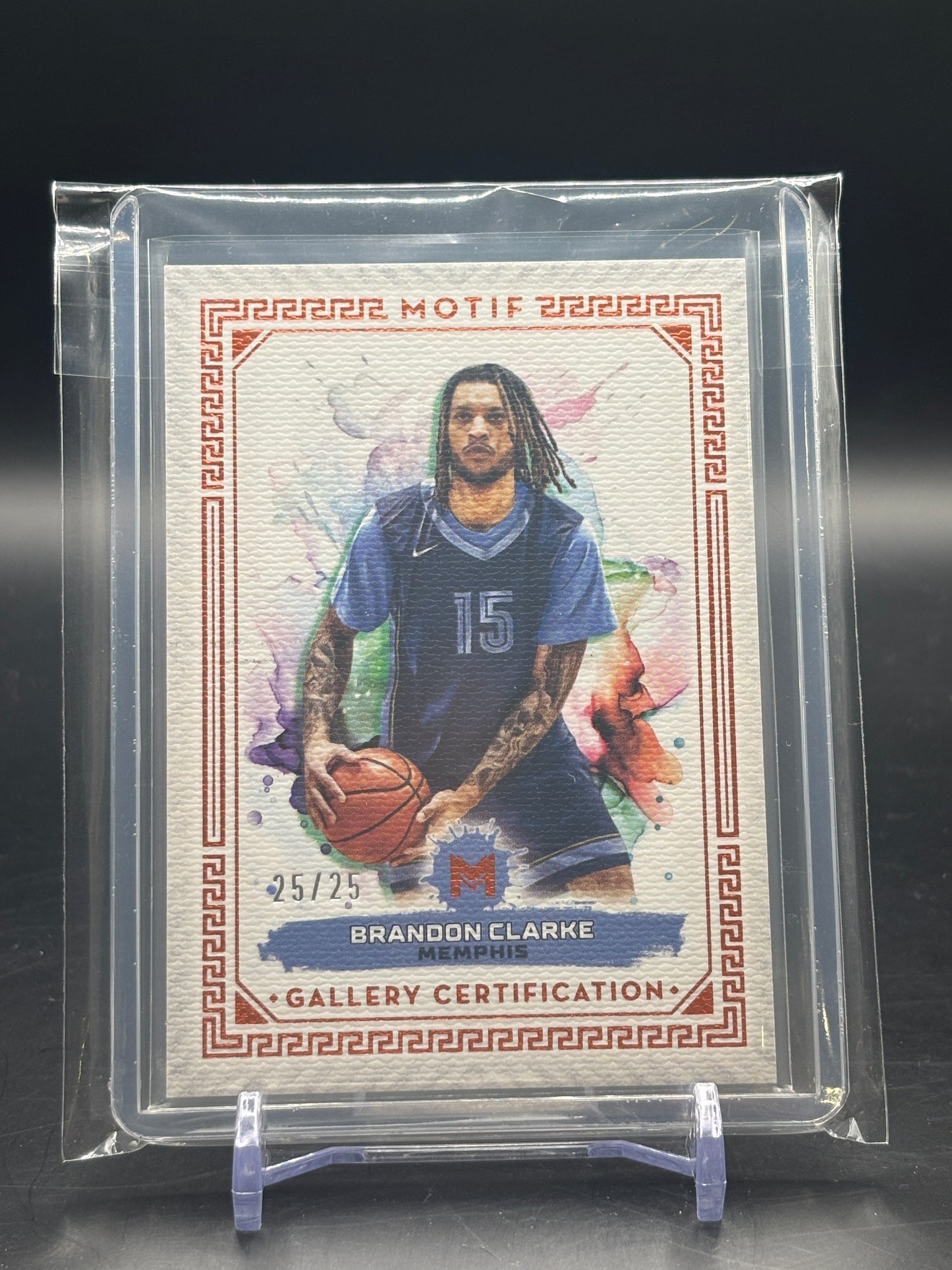 2024 Topps Motif Brandon Clarke Orange 25/25
