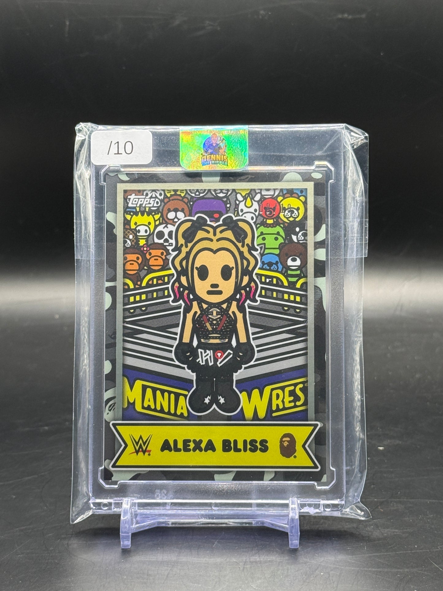 2025 Topps WWE Babe Alexa Bliss Baby Milo 08/10