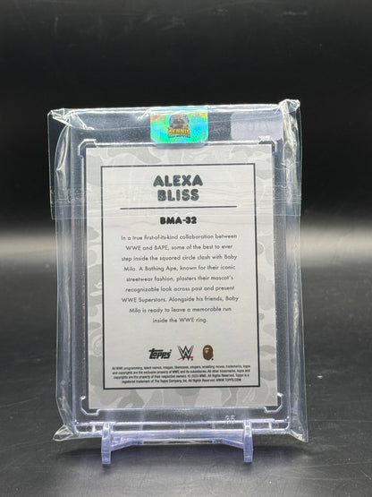 2025 Topps WWE Babe Alexa Bliss Baby Milo 08/10