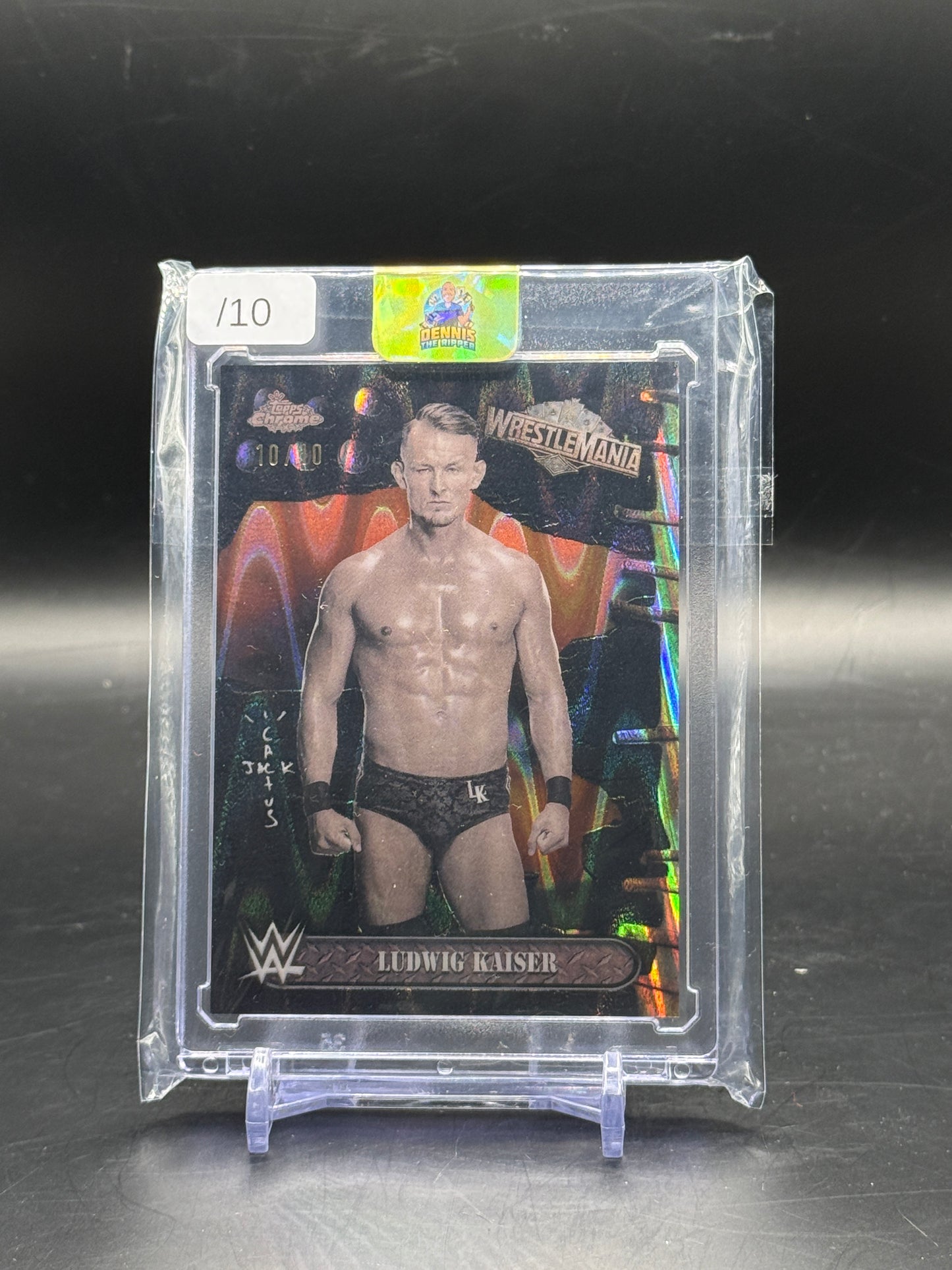 2025 Topps Chrome x Cactus Jack Ludwig Kaiser 10/10