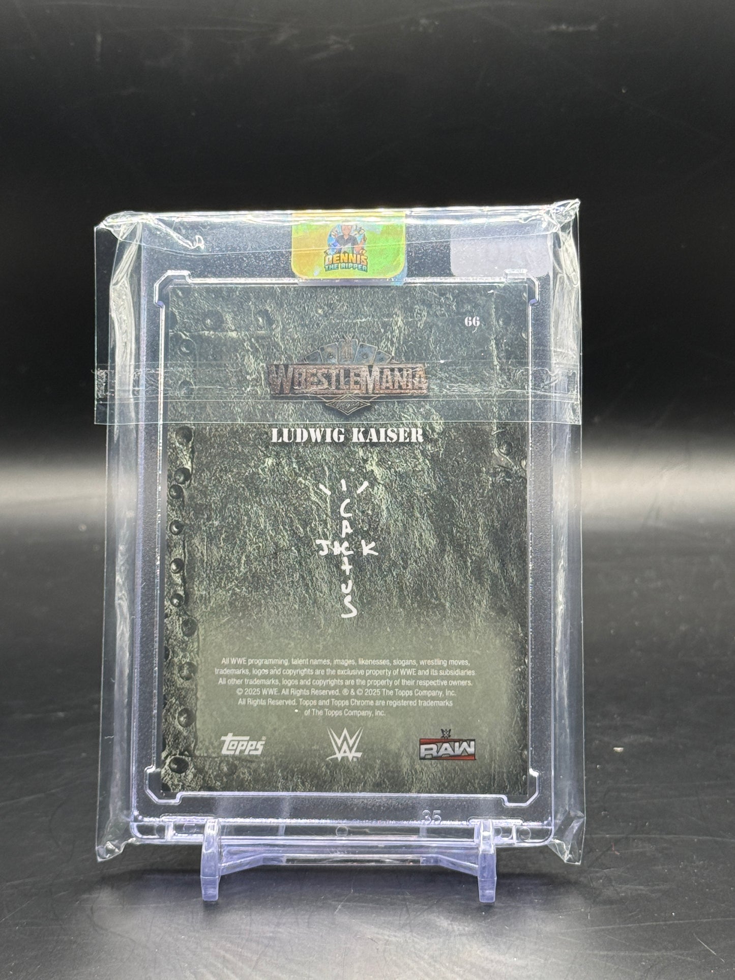 2025 Topps Chrome x Cactus Jack Ludwig Kaiser 10/10