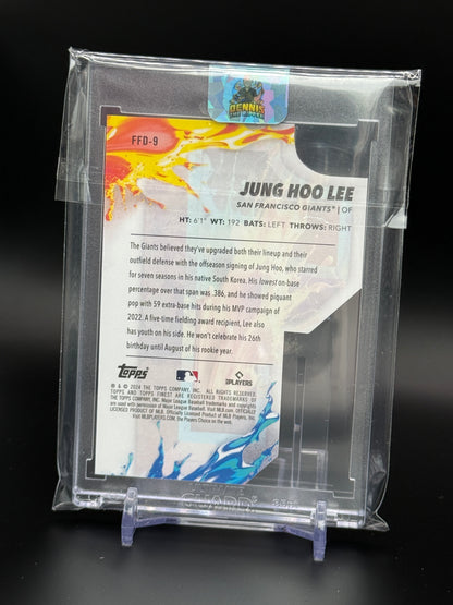 2024 Topps Finest MLB Jung Hoo Lee San Francisco Giants Finest Firsts Die-Cut