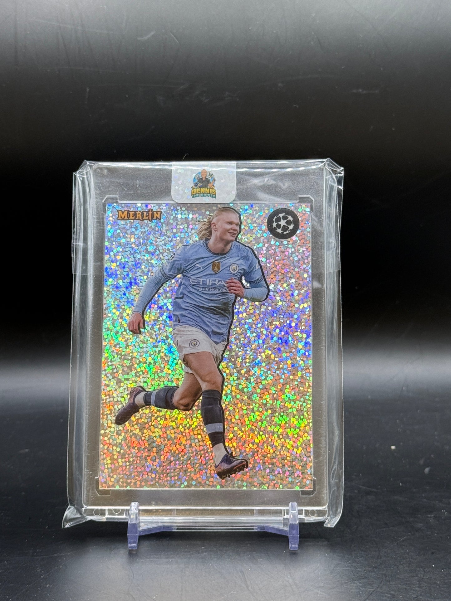 2024-25 Topps Merlin UCC Erling Haaland Manchester City The Shiny