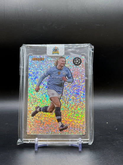 2024-25 Topps Merlin UCC Erling Haaland Manchester City The Shiny