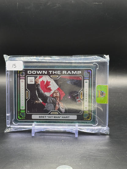 2024 Panini Photogenic WWE Bret "Hit Man" Hart Down the Ramp 3/5