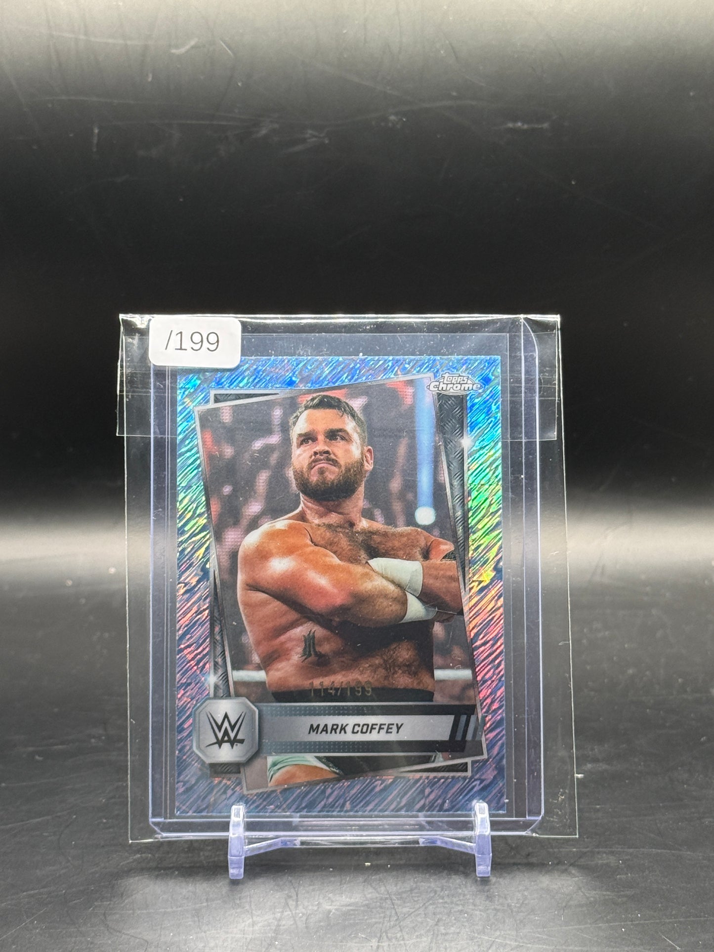 2025 Topps Chrome WWE Mark Coffey 114/199