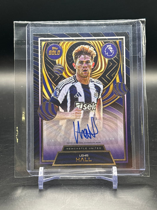 2025 Topps Gold PL Lewis Hall Car