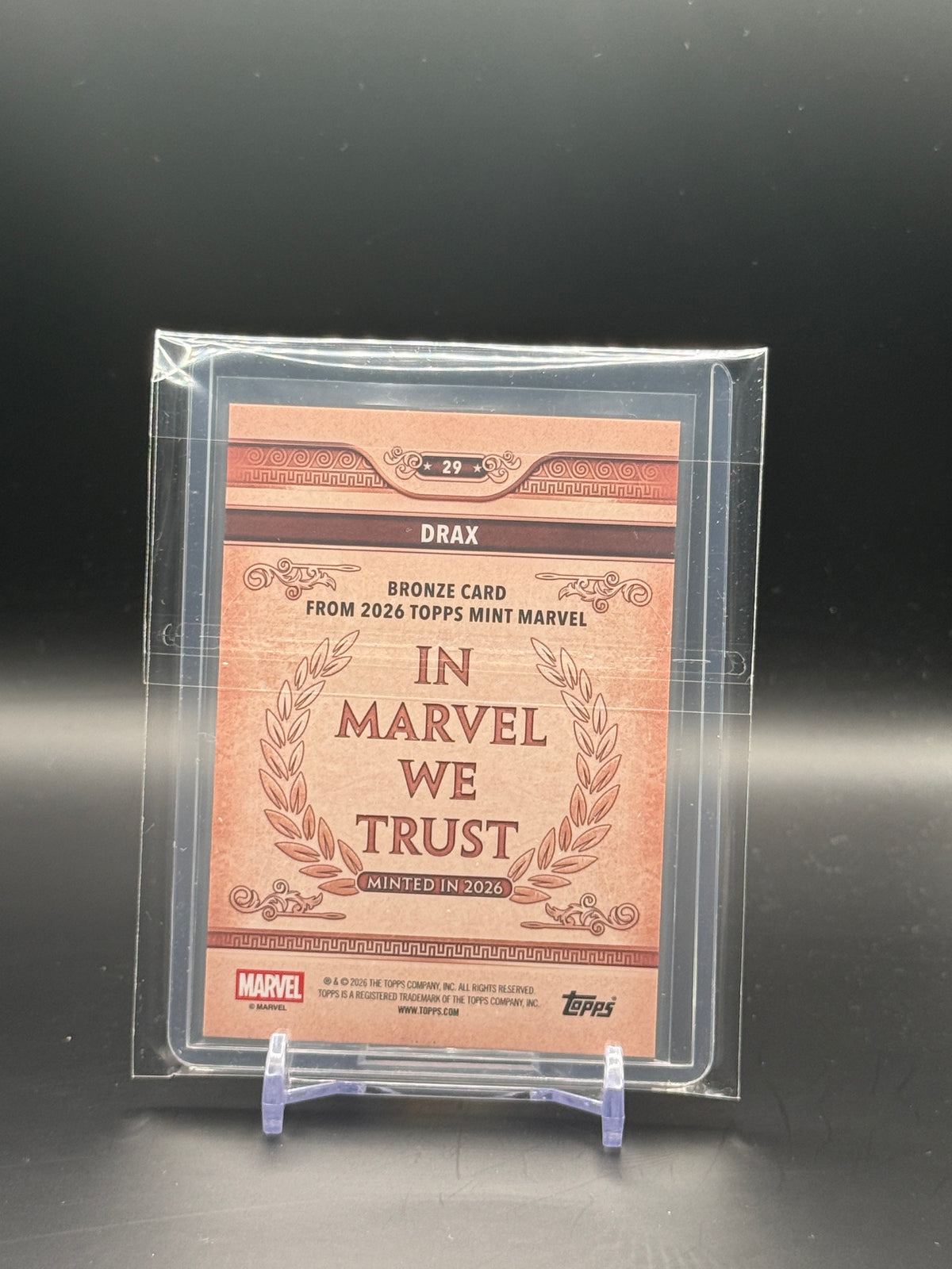 2026 Topps Mint Marvel Drax
