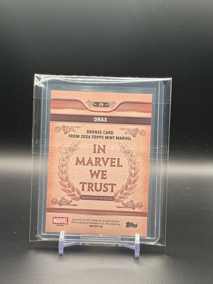 2026 Topps Mint Marvel Drax